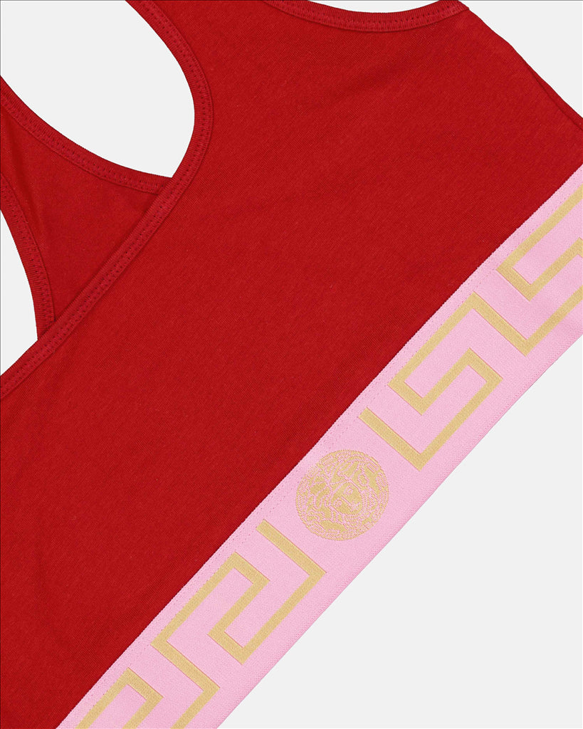 アンダーウェア・ホームウェア メドゥーサ グレカ ブラ Versace 赤 女性