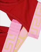 Roupa íntima e homewear Brassière Medusa Greca Versace Vermelho Femme