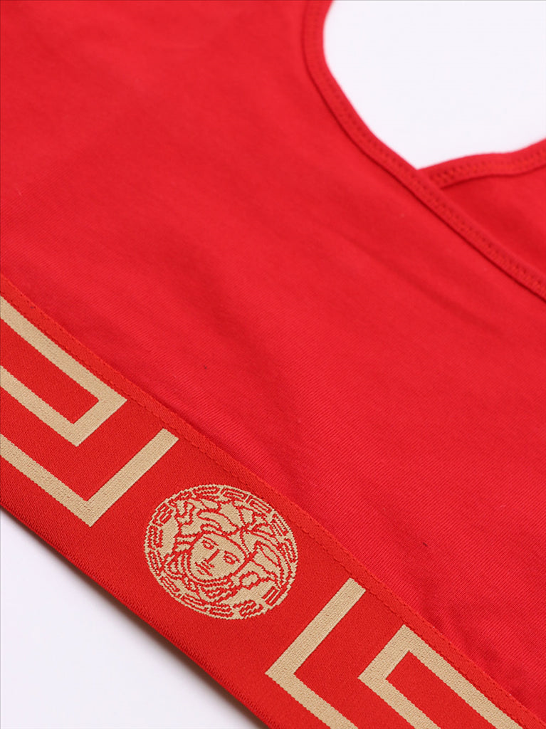 Roupa íntima e homewear Brassière Medusa Versace Vermelho Femme