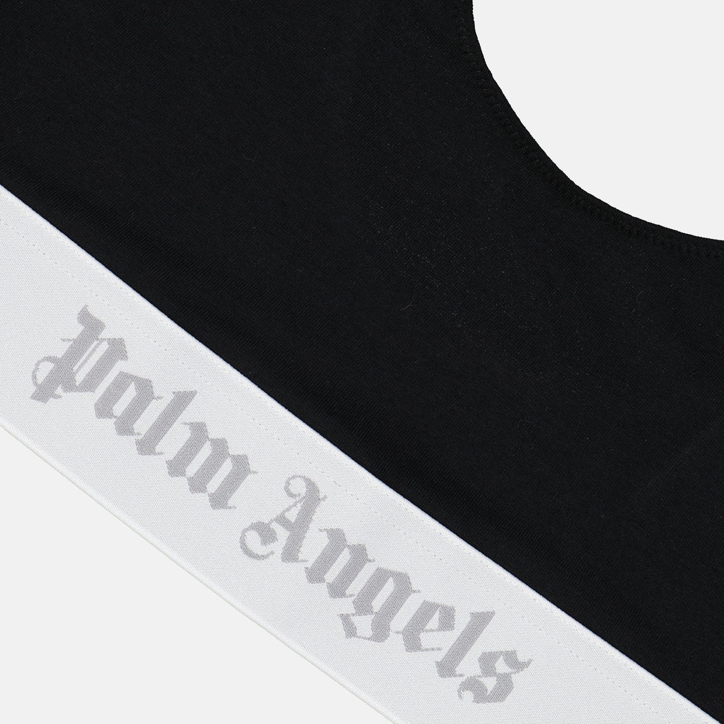 Roupa íntima e homewear Brassière à logo Palm Angels Preto Femme