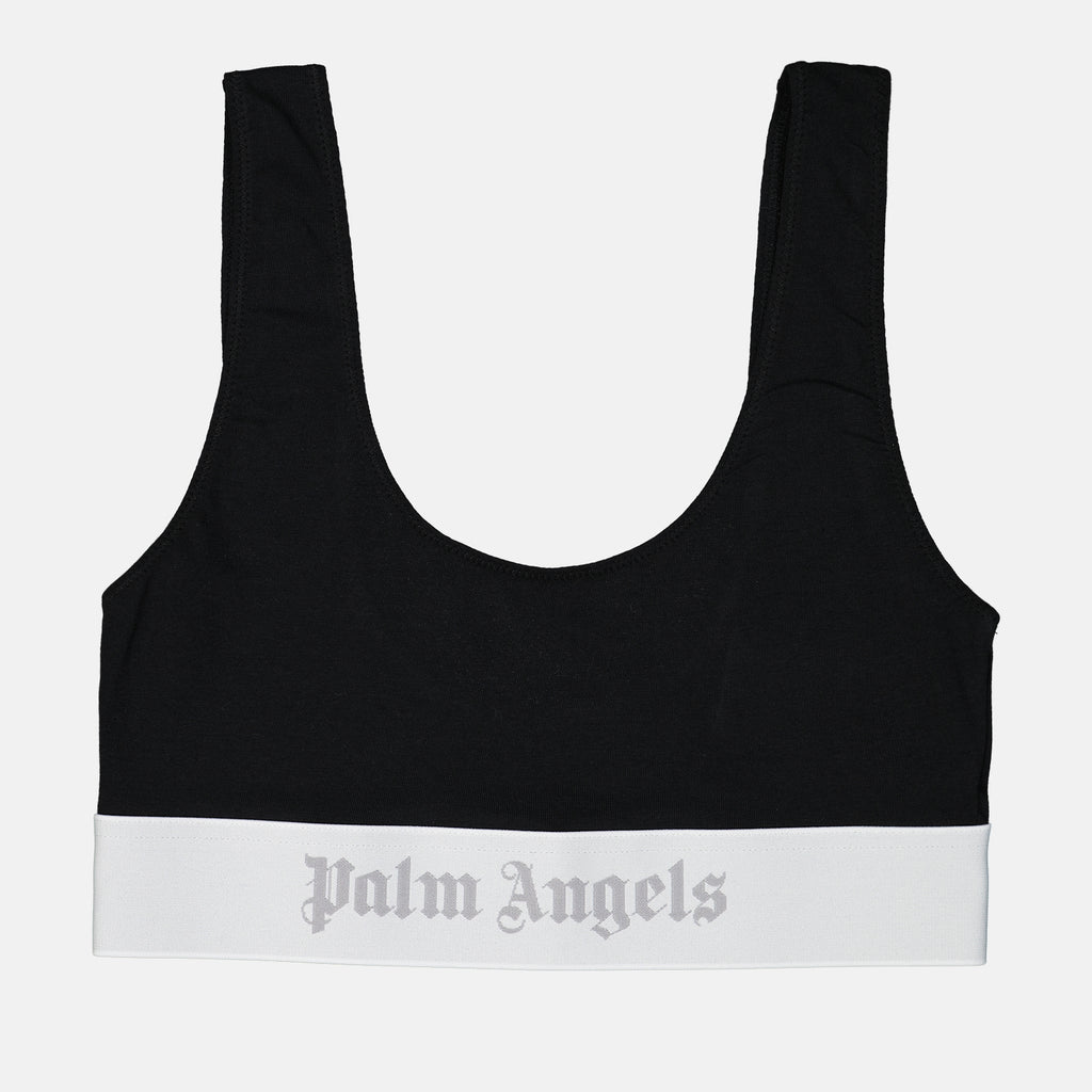 Roupa íntima e homewear Brassière à logo Palm Angels Preto Femme