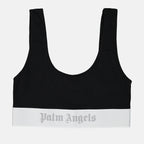 Roupa íntima e homewear Brassière à logo Palm Angels Preto Femme