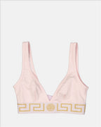 Roupa íntima e homewear Brassière triangle Medusa Greca Versace Rosa Femme