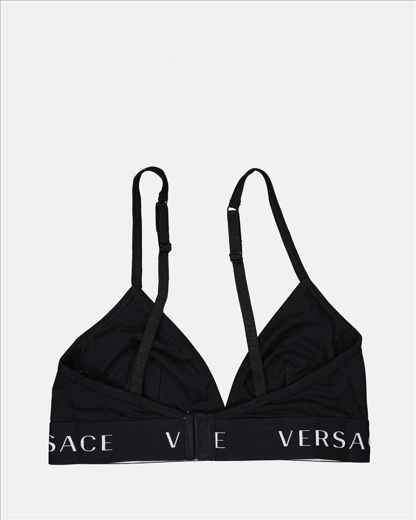 Roupa íntima e homewear Brassière triangle Versace Preto Femme