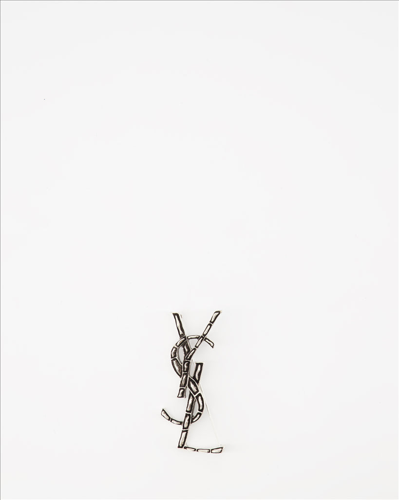 Broche Opyum YSL Argent