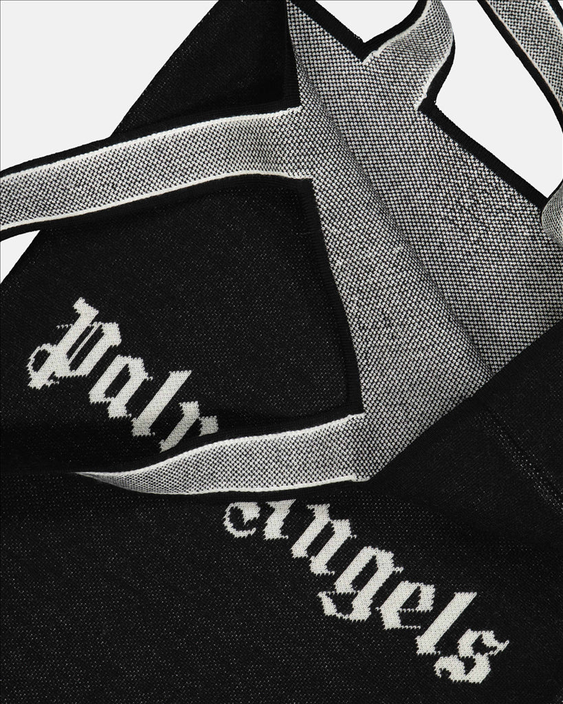 Sacs cabas Cabas à logo Palm Angels Noir Femme