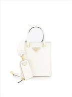Bolsas transversais Cabas Galleria Prada Branco Femme