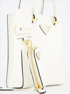 Bolsas transversais Cabas Galleria Prada Branco Femme