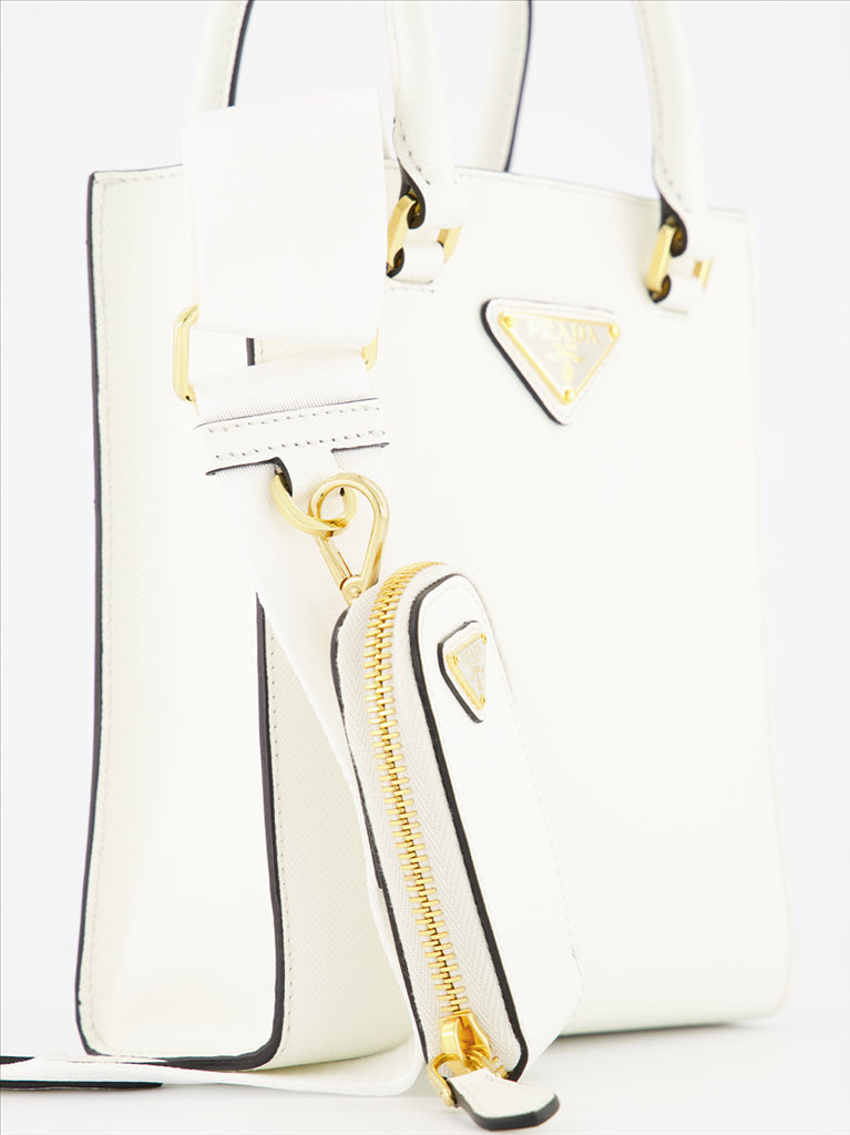 Bolsas transversais Cabas Galleria Prada Branco Femme