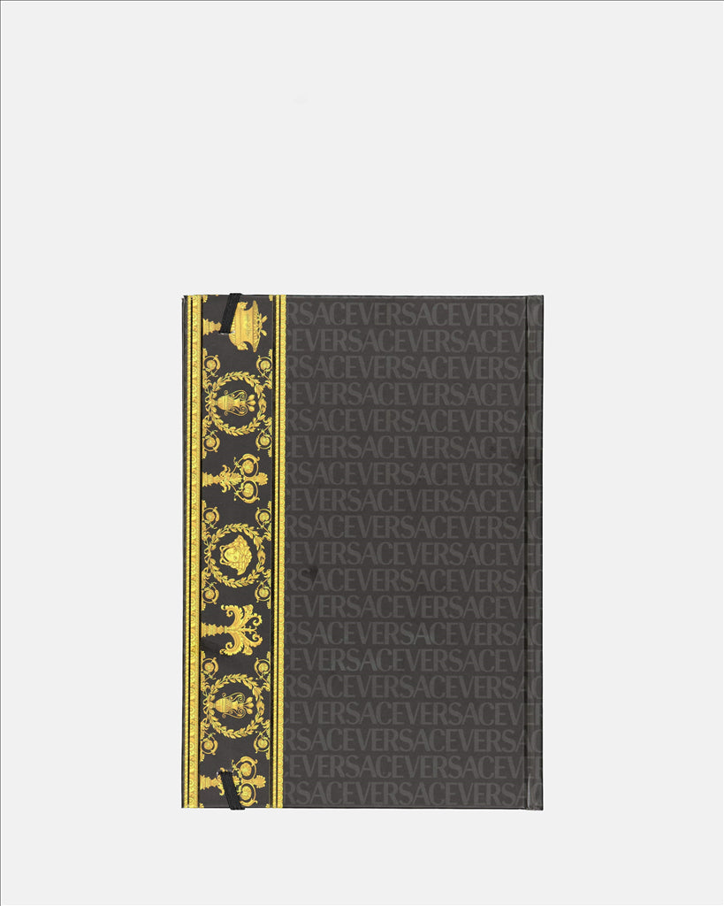 Lifestyle Cahier de note Barocco Versace Preto Unissex