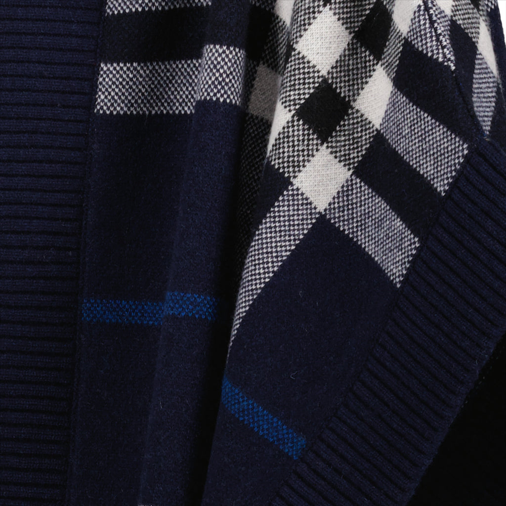 Jaquetas Cape à carreaux Burberry Azul Femme