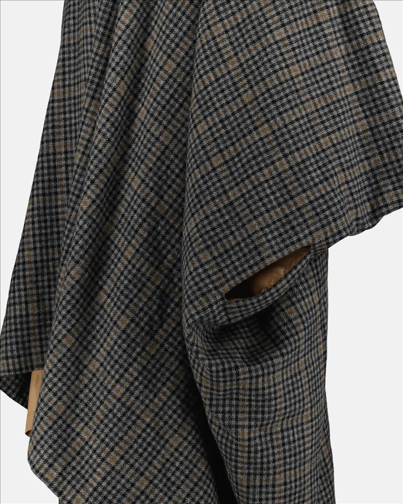 Vestes Cape à carreaux Maison Margiela Gris Femme