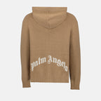 Maglieria Cardigan zippé Palm Angels Beige Homme