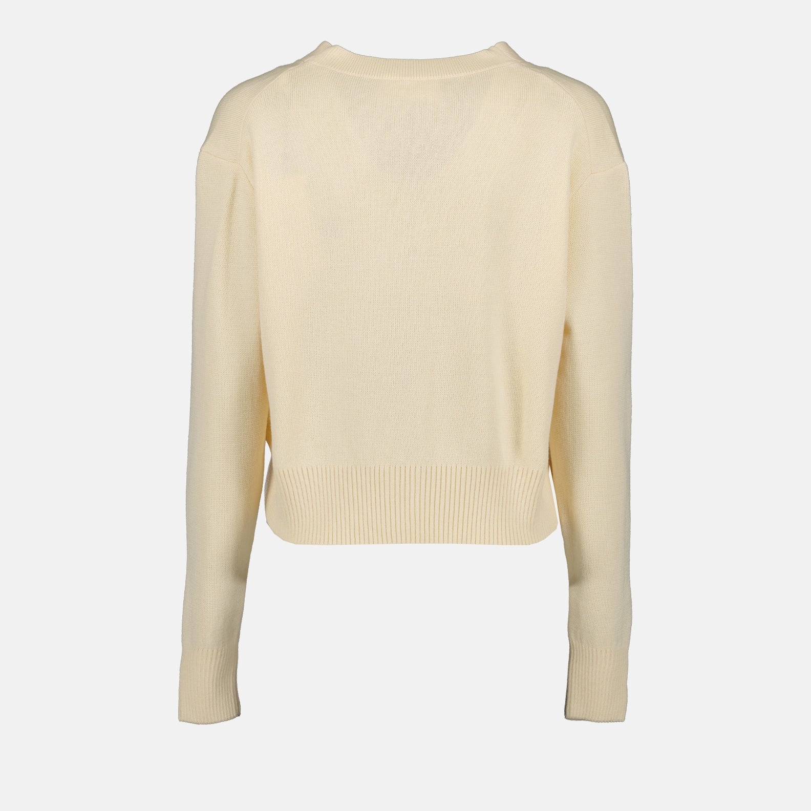 ニットウェア ハートフレンドカーディガン Ami PARIS ベージュ 女性