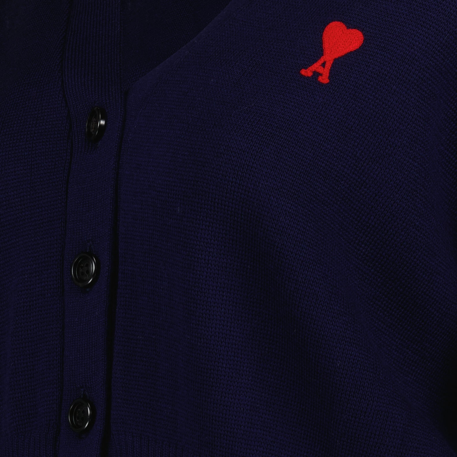 Knitwear Heart Friend Cardigan Ami PARIS Blue Women