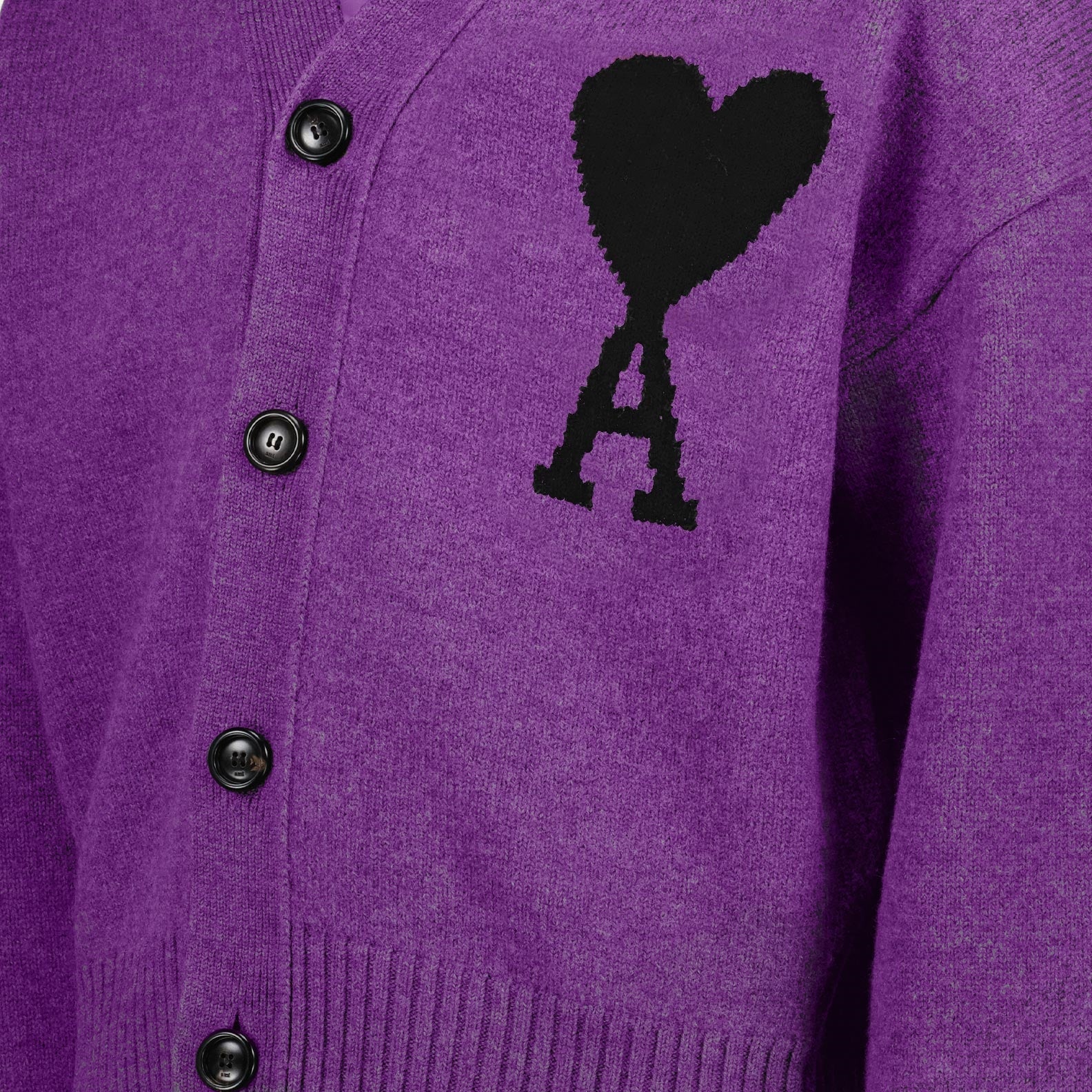 스카프 및 장갑 Cardigan Ami de Coeur oversize Ami PARIS 보라 Homme