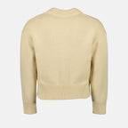 Malhas Cardigan Ami de Coeur Ami PARIS Bege Unissex