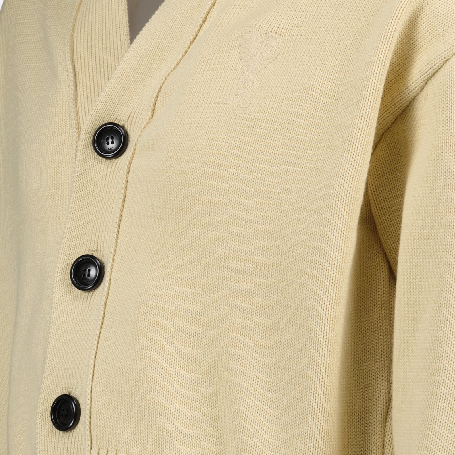 Malhas Cardigan Ami de Coeur Ami PARIS Bege Unissex