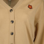 Knitwear Boke Flower Cardigan Kenzo Beige Women