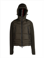 Jackets Bi-material cardigan Moncler Grenoble Green Homme