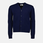 Knitwear Ami de Coeur Cardigan Ami PARIS Blue Man