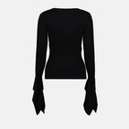Knitwear Ribbed cardigan Ami PARIS Black Women
