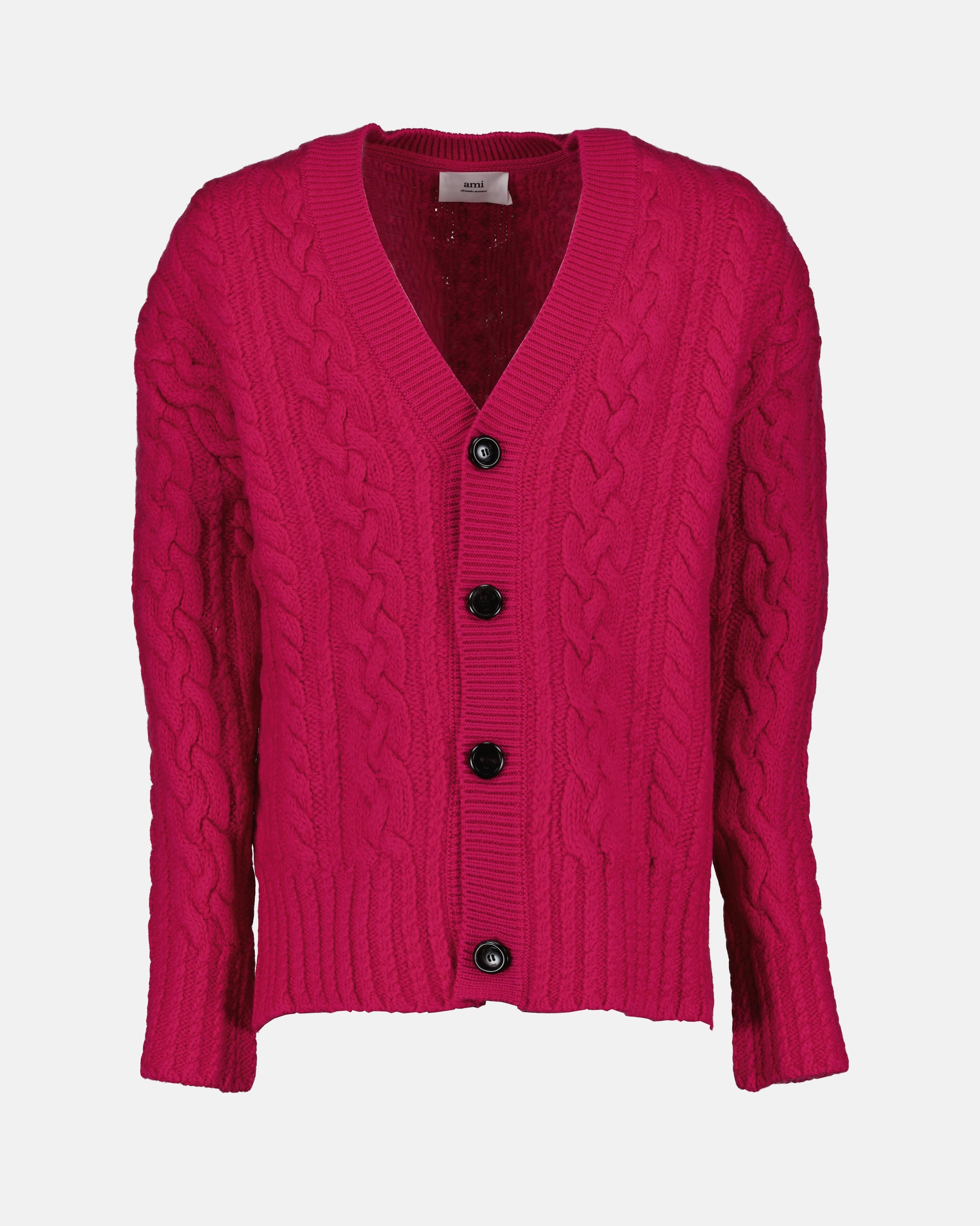Ribbed cardigan