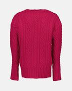 Knitwear Ribbed cardigan Ami PARIS Pink Unisex