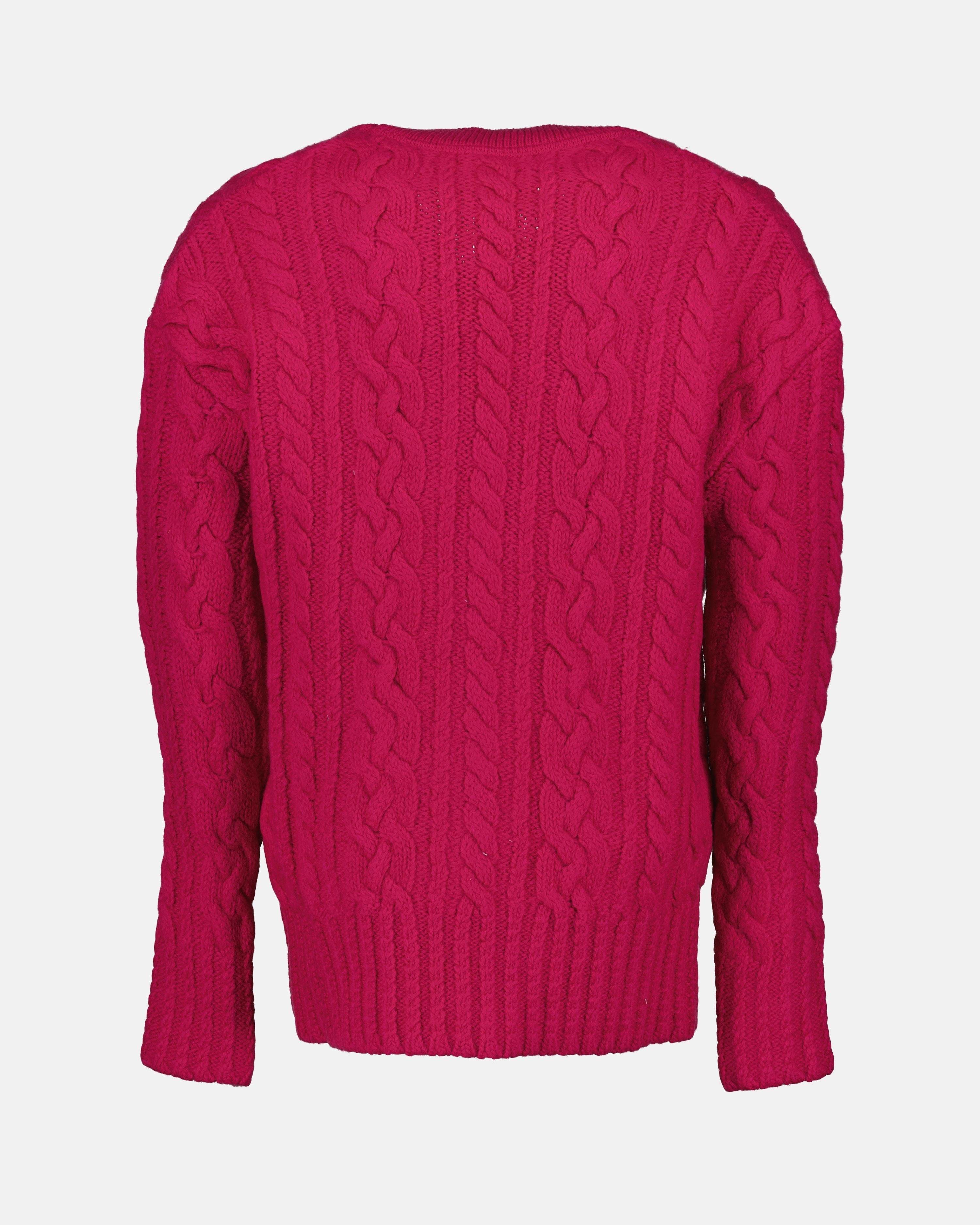 Knitwear Ribbed cardigan Ami PARIS Pink Unisex
