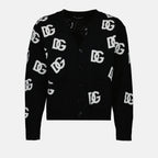 Maille Cardigan DG Dolce & Gabbana Noir Homme