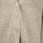 Jaquetas Cardigan Diag Off-White Bege Femme