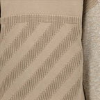 Jaquetas Cardigan Diag Off-White Bege Femme