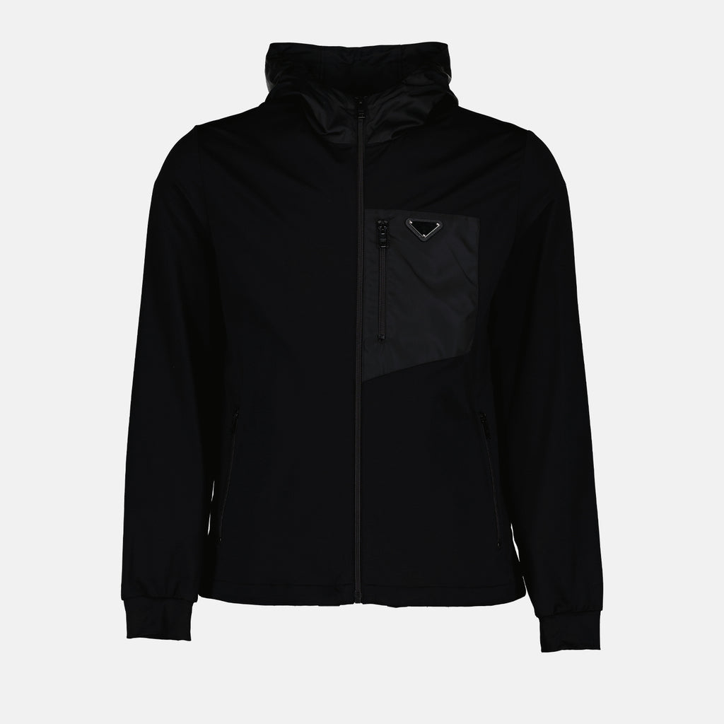 Pants Cotton cardigan Prada Black Man