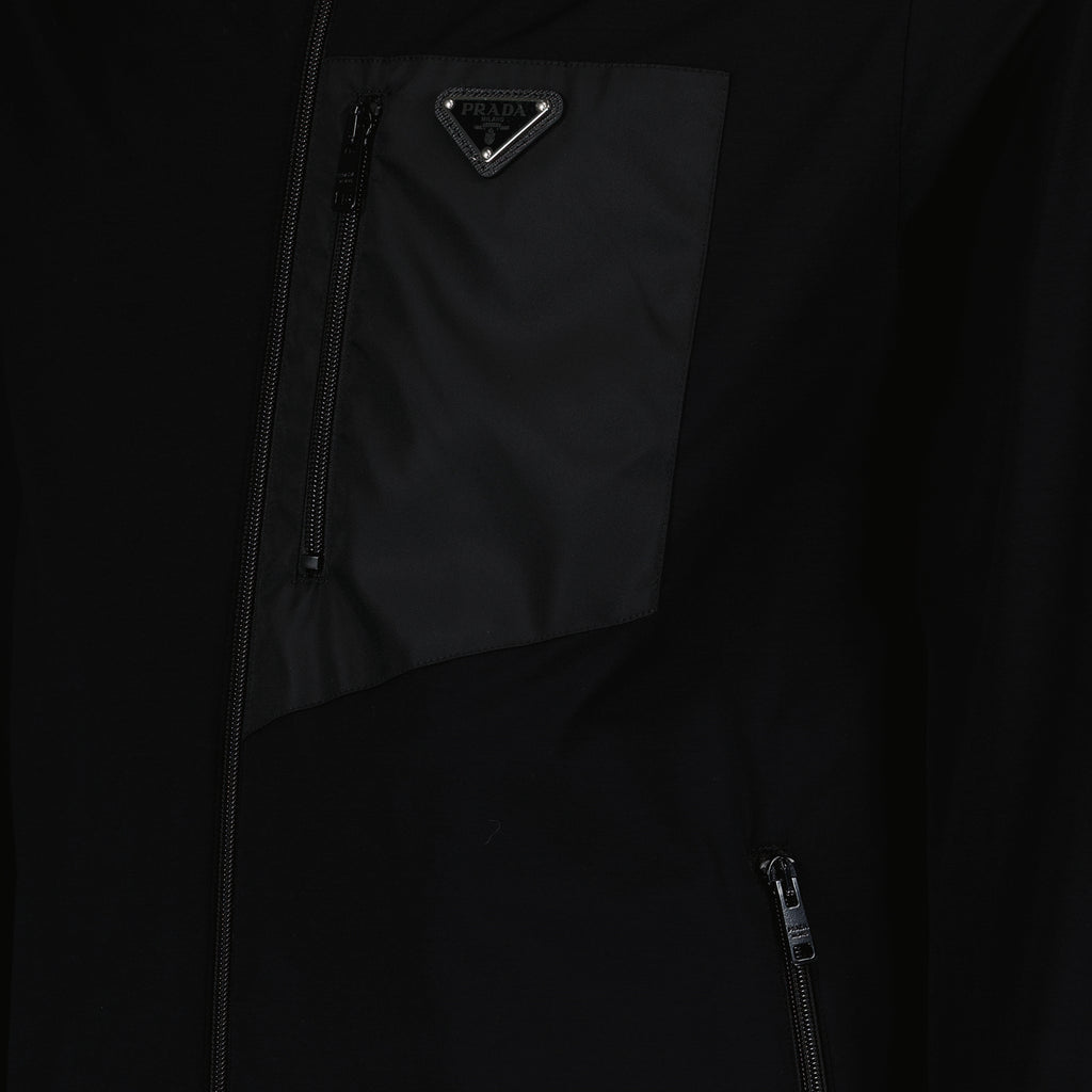 Pants Cotton cardigan Prada Black Man