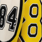 Malhas Cardigan à écusson Dolce & Gabbana Amarelo Homme