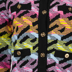 Malhas Cardigan Greca Versace Multicolorido Femme
