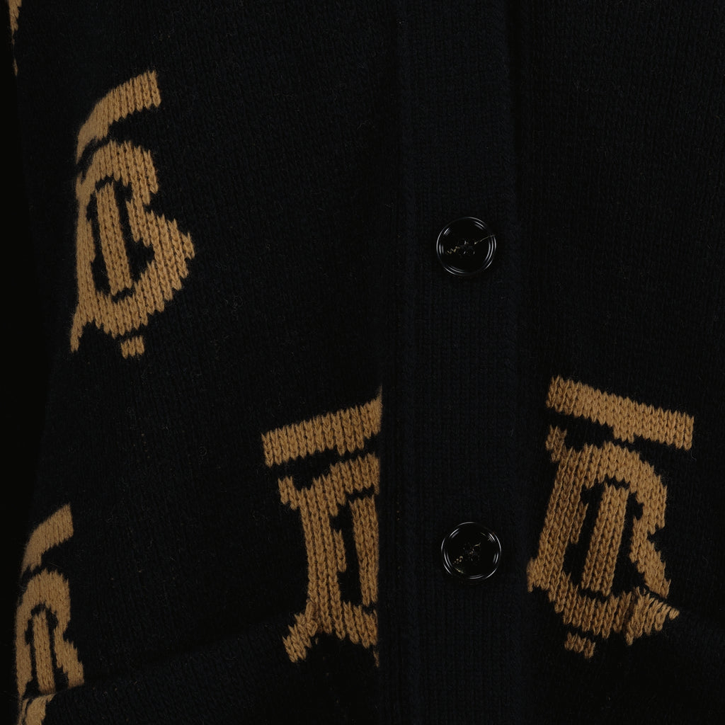 Malhas Cardigan Nadine Burberry Preto Femme