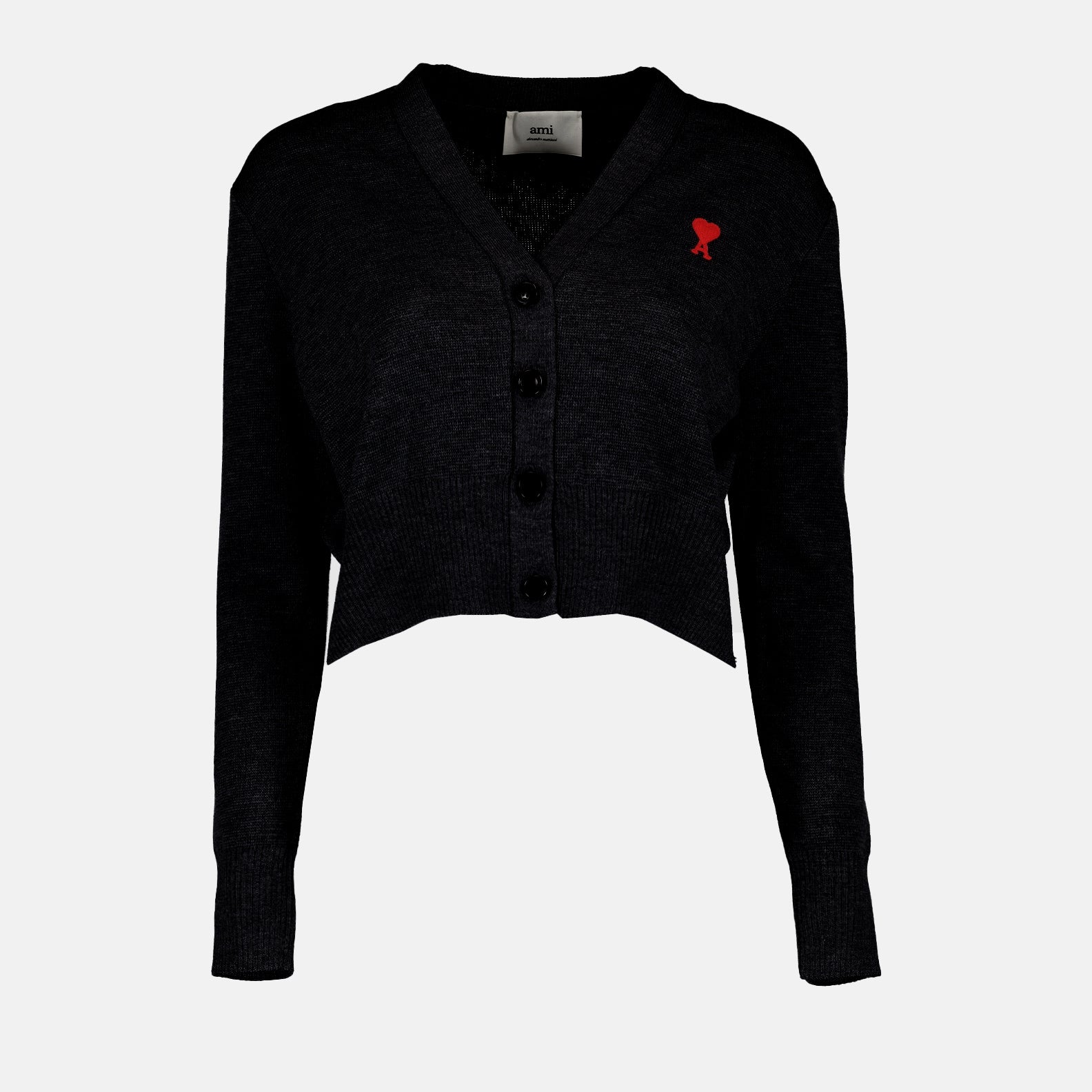 Malhas Cardigan Ami de Coeur Ami PARIS Preto Femme