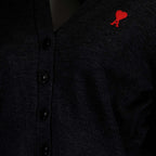 Malhas Cardigan Ami de Coeur Ami PARIS Preto Femme