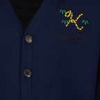 Malhas Cardigan Tiger Tail K Kenzo Azul Homme