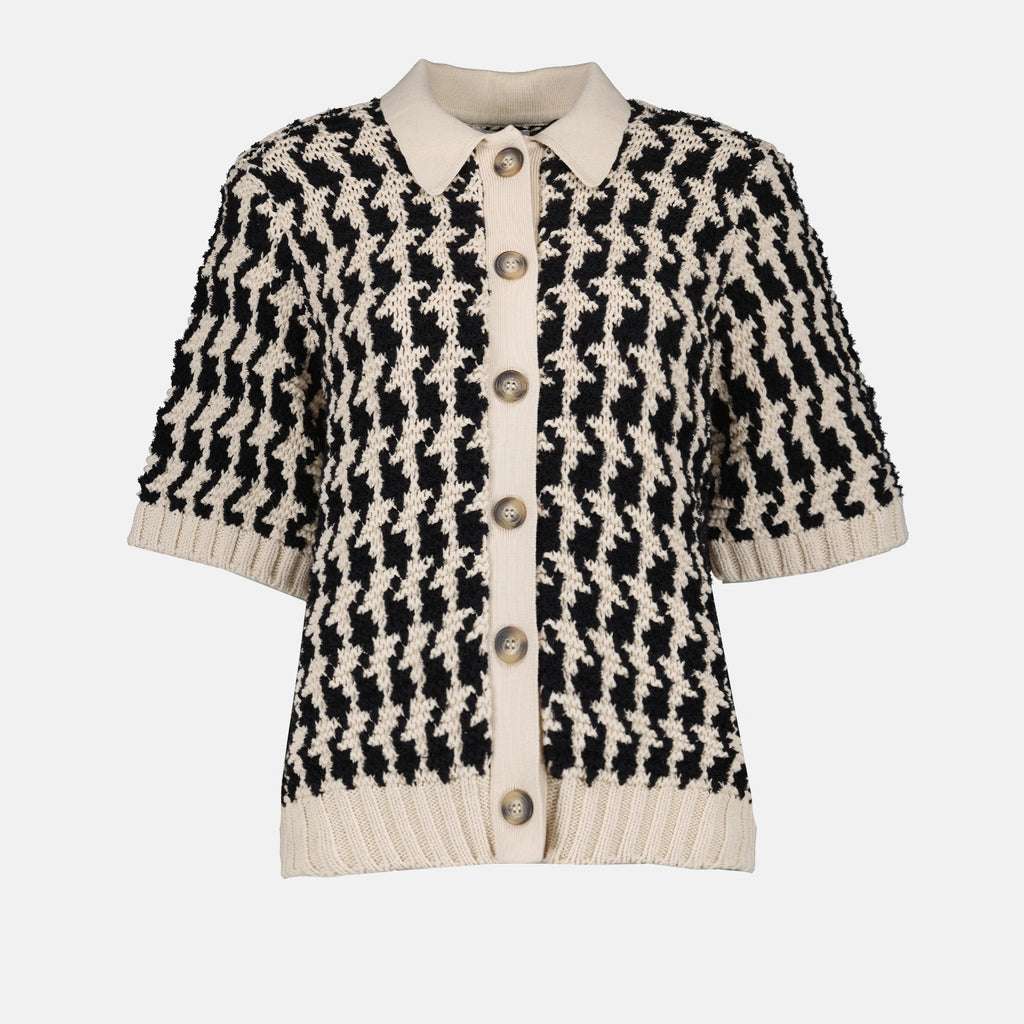 Cardigan Tommy pied de poule