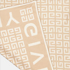 Écharpes, foulards et gants Carré de soie 4G Givenchy Beige Femme