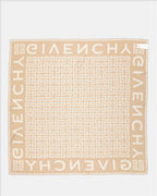 Écharpes, foulards et gants Carré de soie 4G Givenchy Beige Femme