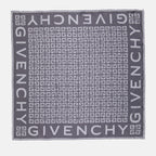 Scarves and gloves 4G silk square Givenchy Gray Women