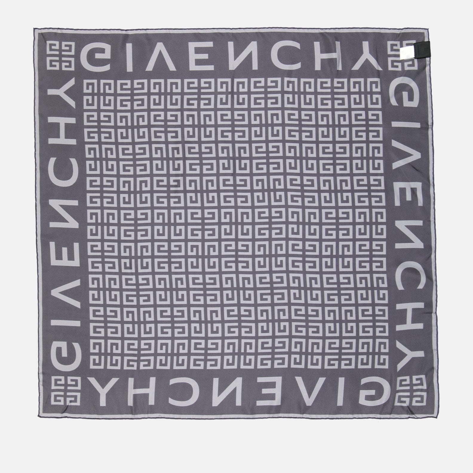 Scarves and gloves 4G silk square Givenchy Gray Women