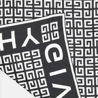 Écharpes, foulards et gants Carré de soie 4G Givenchy Noir Femme