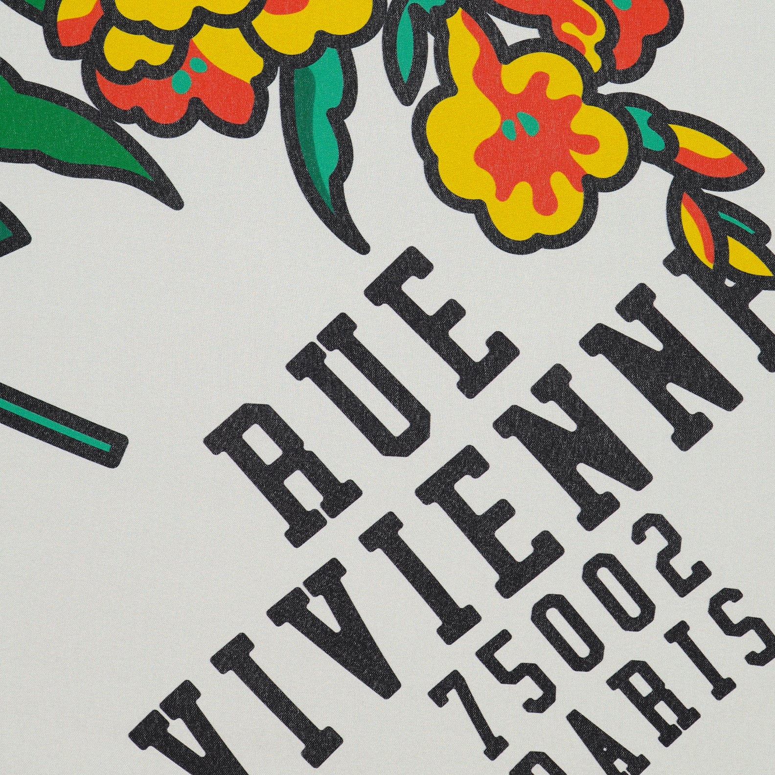 Lenços e luvas Carré de soie Rue Vivienne Kenzo Branco Homme