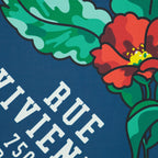 Écharpes, foulards et gants Carré de soie Rue Vivienne Kenzo Bleu Homme