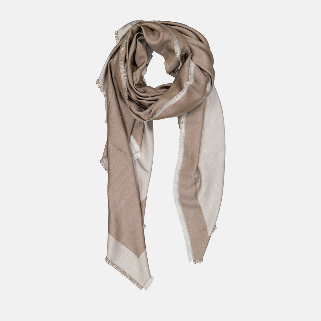 Scarves and gloves Signature Givenchy silk scarf Givenchy Beige Women