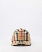 Chapéus, bonés e gorros Casquette à carreaux Burberry Bege Femme